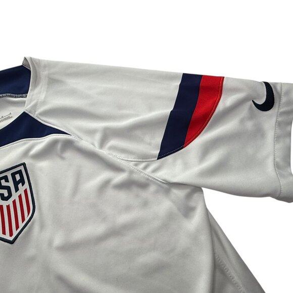 NWOT Nike Mens Team USA Soccer Vapor Match Authentic Jersey Size Medium White - Picture 5 of 8